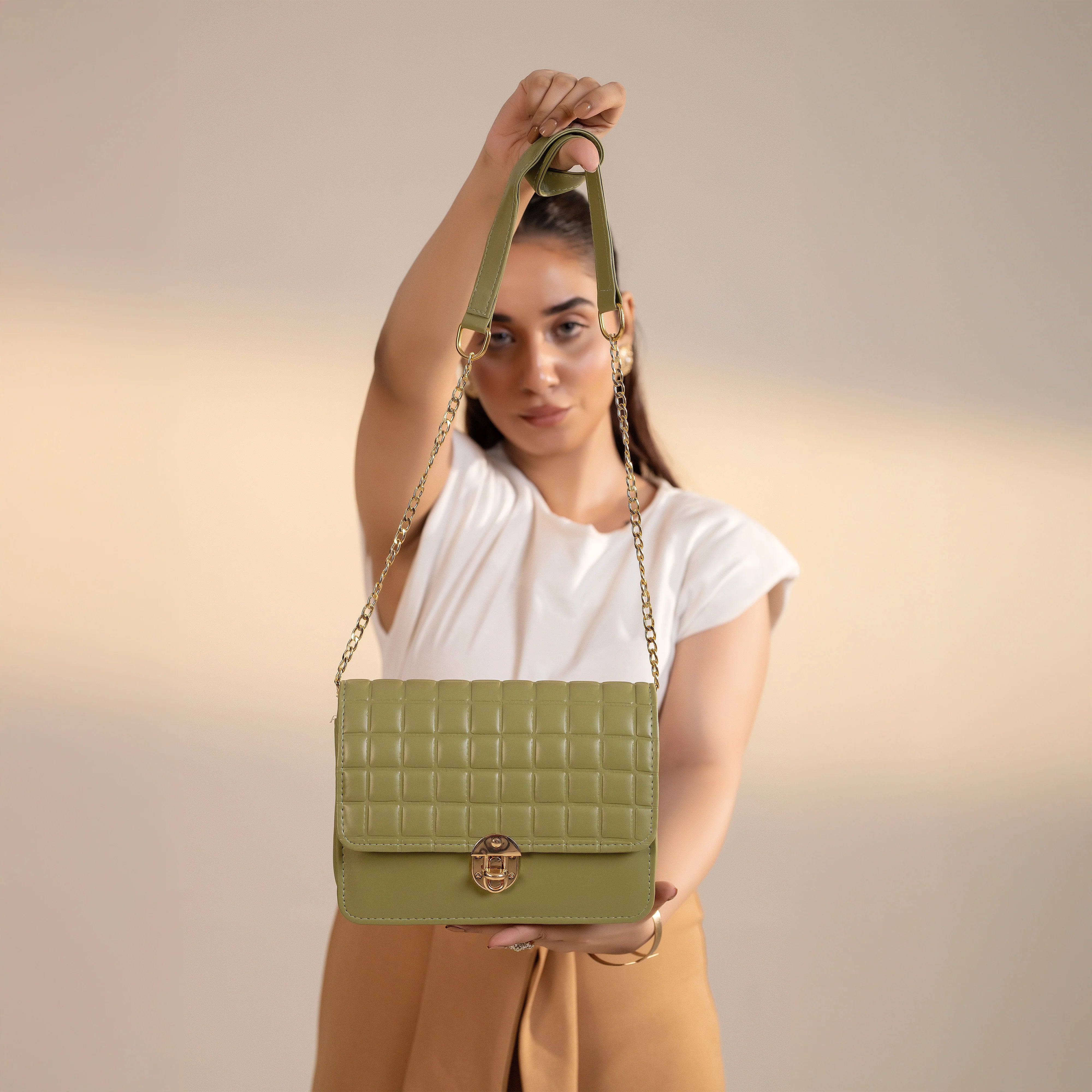Quilted Crossbody Bag