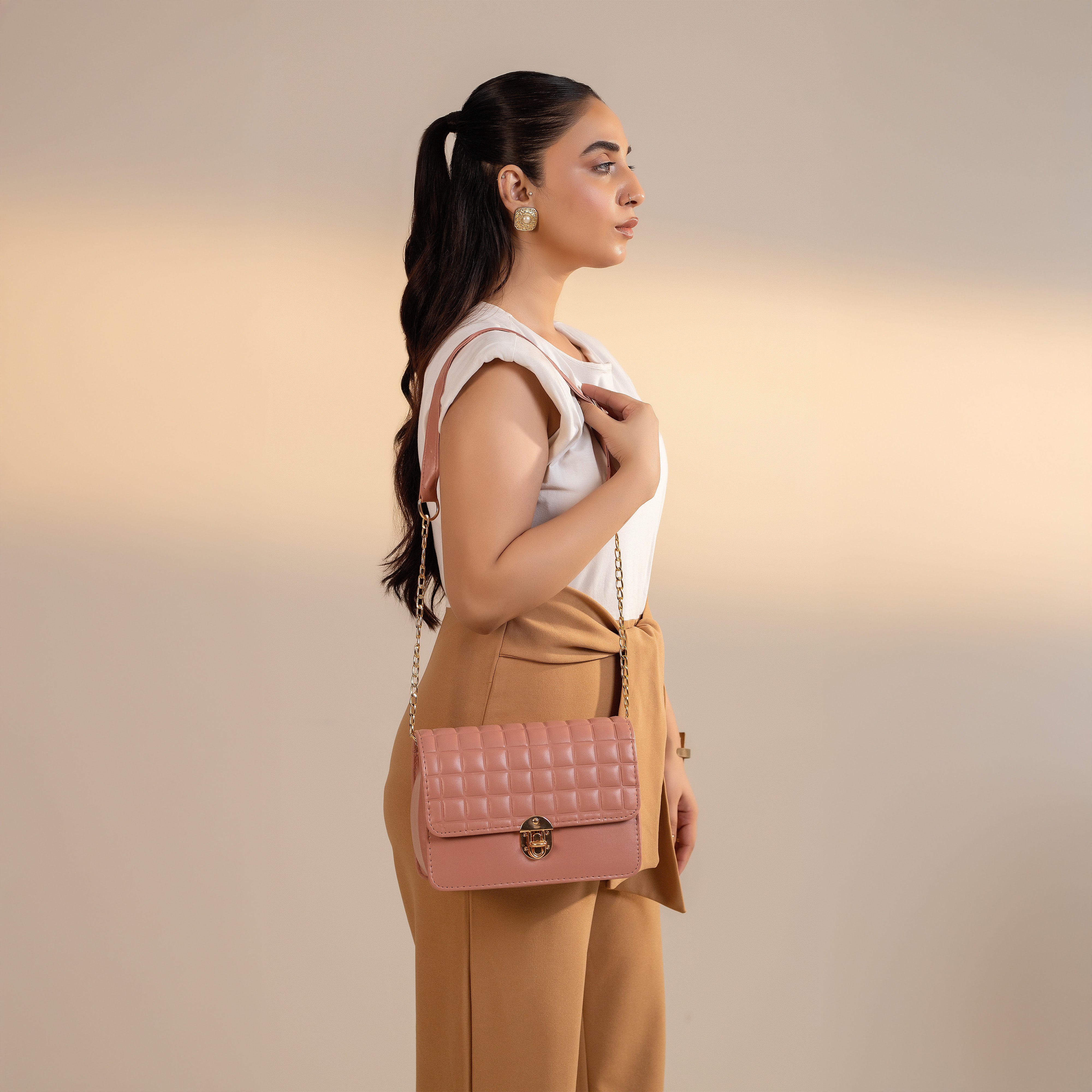 Quilted Crossbody Bag