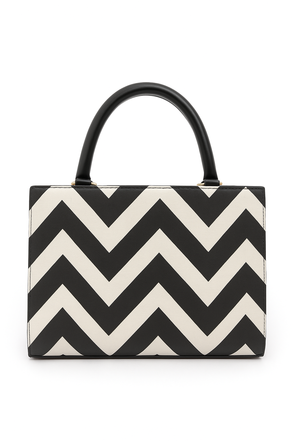 Chevron Pattern Rectangular Handbag
