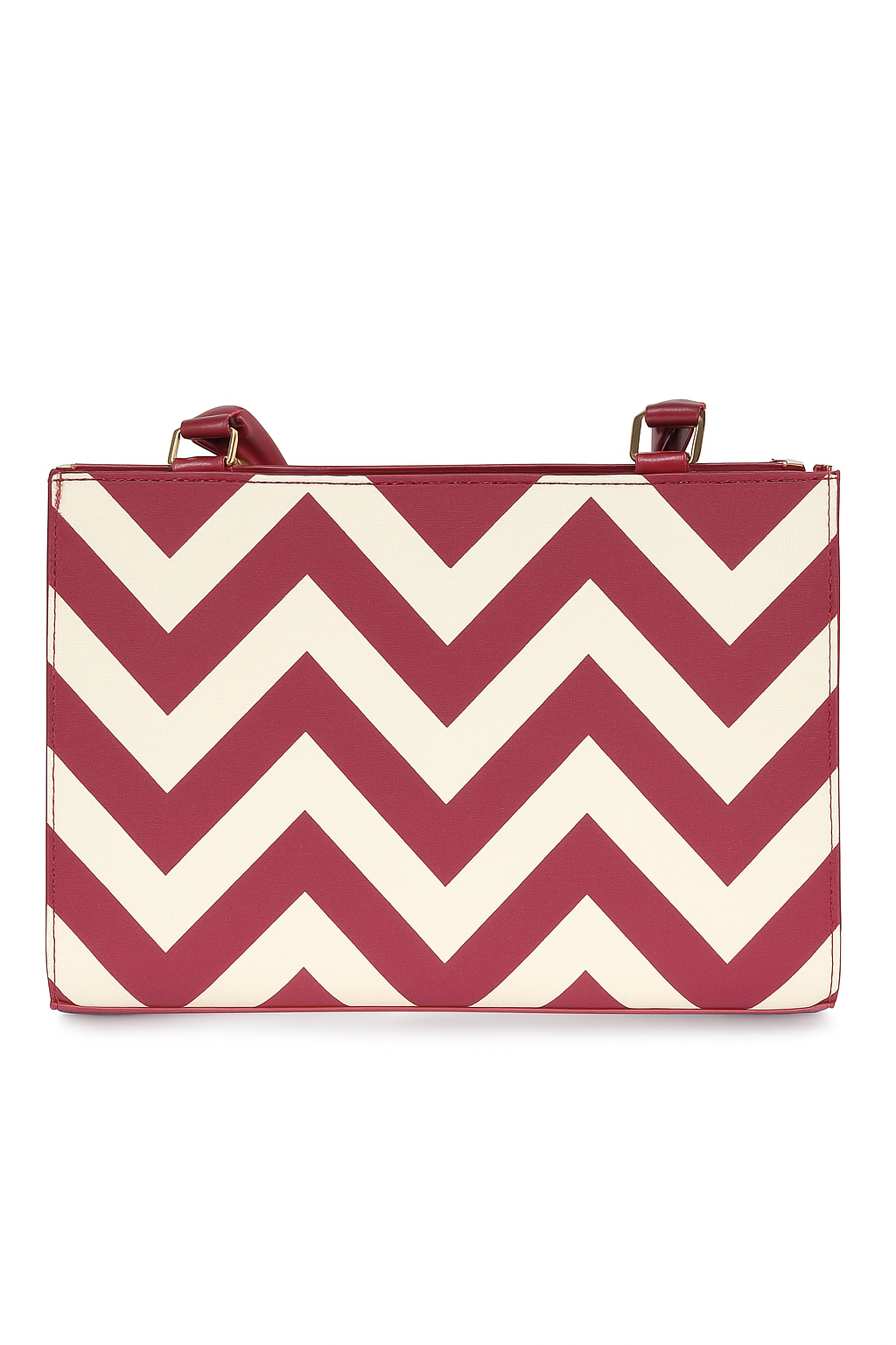 Chevron Pattern Rectangular Handbag